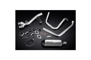 Système d'échappement complet pour Honda Nt650V Deauville 98-05 XOval 260mm silencieux en titane