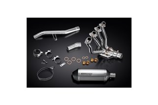 Sistema di scarico completo per Kawasaki Gtr1400 07-20 260mm XOvale Titanium Silenziatore