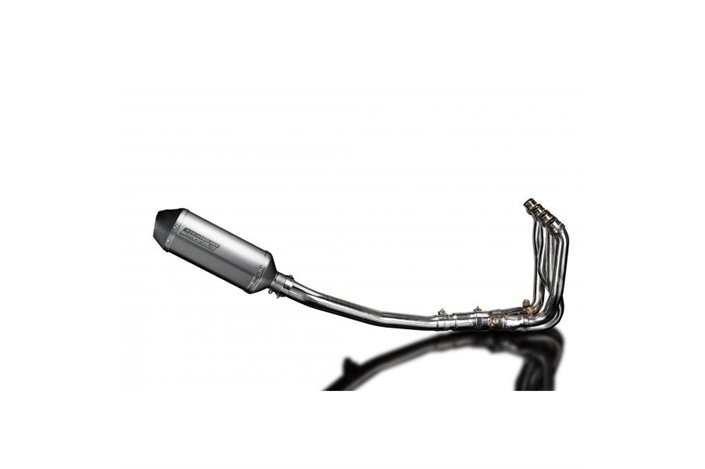 Complete exhaust system for Kawasaki Zzr1400 08-11 4-1 260mm Titanium X-Ovale Bsau