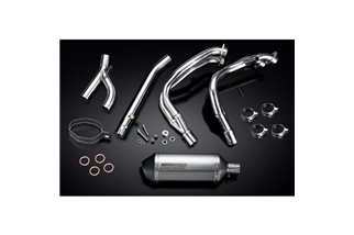 Full Exhaust System for Suzuki Gsx1300R Hayabusa 99-07 Decat Full 4-1 260mm Titanium XOvale Bsau