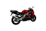 Komplette 320-mm-Edelstahl-Auspuffanlage von Bsau Honda CBR1100XX Blackbird