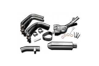 Complete exhaust system 320mm stainless steel all years yamaha yzf600r thundercat 1996 2007