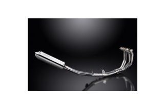 Sistema di scarico completo per Honda Cbr600Fs Sport 2001-03 4-1 320mm Tri-Ovale Stainless Silenziatore