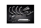 Sistema di scarico completo per Honda Cbr600F 99-00 4-1 320mm Stainless Tri Bsau Silenziatore