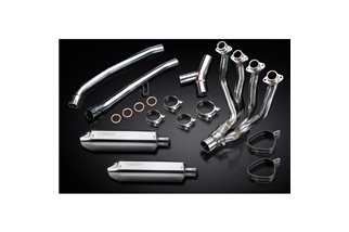 Sistema di scarico completo per Kawasaki Zzr1400 12-20 4-2 320mm Inox Tri Bsau Silenziatori