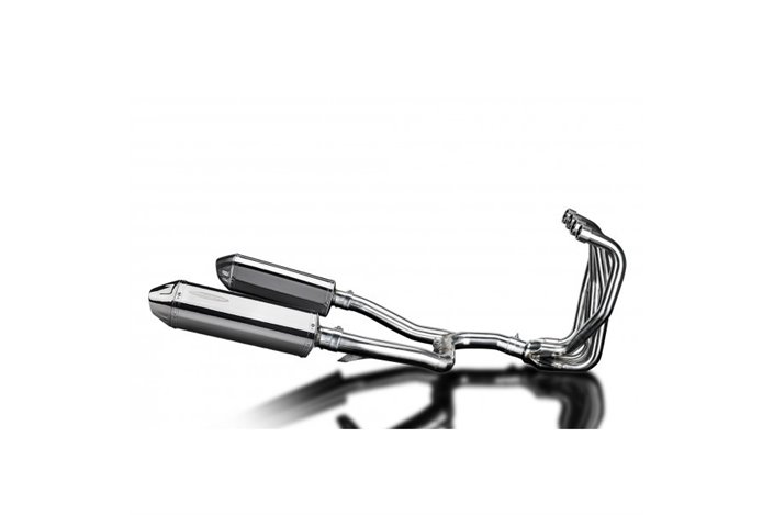 Complete Exhaust System for Kawasaki Zzr1100 Gpz1100S 4-2 Mufflers 320mm Stainless Tri Bsau