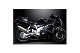 Komplette Abgasanlage für Suzuki Gsx1300R Hayabusa 99–07 Decat 4–2 320 mm Edelstahl Tri Bsau