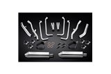 Complete Exhaust System for Yamaha Fjr1300 01-05 Decat 4-2 320mm Stainless Tri Bsau Mufflers