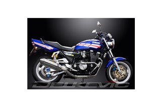 Système d'échappement complet pour Yamaha Xjr1200 4-2 Silencieux 320 mm en acier inoxydable Tri Bsau