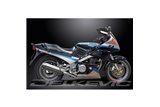 Système d'échappement complet pour Yamaha Fj1200 3Xw 1991-96, silencieux Tri en acier inoxydable de 320mm