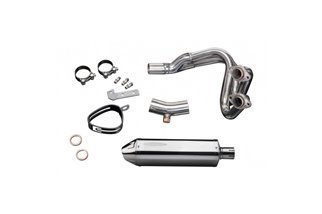 Complete exhaust system stainless steel silencer 320mm suzuki gsx1250fa 2010 2016