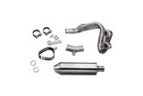 Complete exhaust system stainless steel silencer 320mm suzuki gsx1250fa 2010 2016