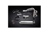 Sistema di scarico completo per Kawasaki Kle650 Versys 2007-14 Silenziatore 320mm Stainless Tri Bsau