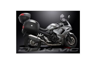 Komplette Abgasanlage für Suzuki Gsx1250Fa 2010–16, 320 mm Edelstahl-Tri-Bsau-Schalldämpfer