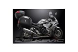 Système d'échappement complet pour Suzuki Gsx1250Fa 2010-16, silencieux Tri Bsau en acier inoxydable de 320mm