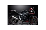 Komplette Abgasanlage für Yamaha Yzf-R3 2015–20 MT03 2017–20 320 mm Edelstahl Tri