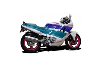 Système d'échappement complet 4 en 1 Tri 320mm Acier Honda CBR 600 F 1987-1990