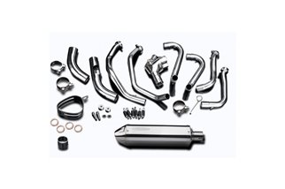 BSAU Stainless Steel Full Exhaust System 320mm Honda CB500F 2013 2015