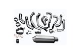 BSAU Stainless Steel Full Exhaust System 320mm Honda CB500F 2013 2015