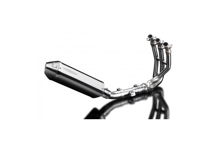 Complete exhaust system 320mm stainless steel silencer kawasaki klz1000 versys 2015 2018