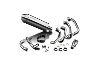 320mm Full Exhaust BSAU Stainless Steel Muffler Full Exhaust System Suzuki GSX-S1000 2015 2020