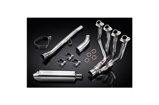 Sistema di scarico completo per Kawasaki Zzr1400 12-20 Decat 4-1 320mm Stainless Tri Bsau