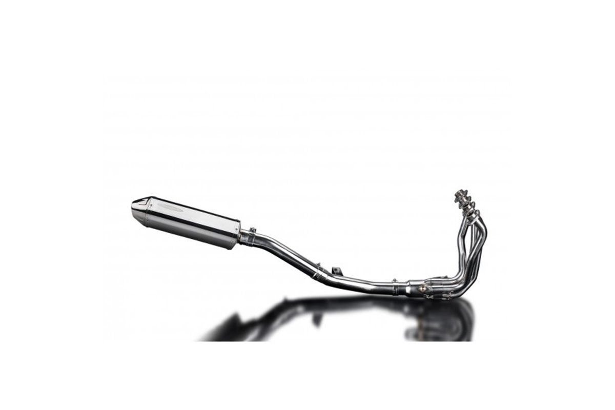 Complete Exhaust System for Kawasaki Versys 1000 10-14 Full 4-1 320mm Stainless Steel Bsau Muffler