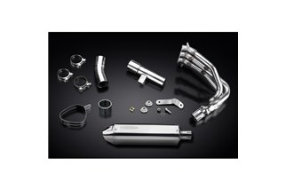 Sistema di scarico completo per Triumph Street Triple 675 13-16 Decat Full 3-1 320mm Tri Bsau Silenziatore