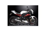 Sistema di scarico completo per Triumph Street Triple 675 13-16 Decat Full 3-1 320mm Tri Bsau Silenziatore