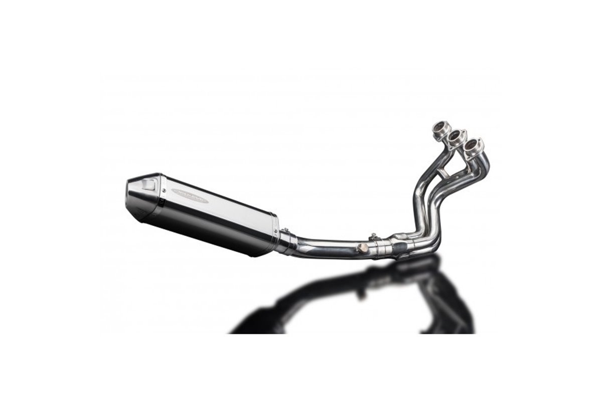 Full Exhaust System for Yamaha Xsr900 16-20 320mm Stainless Tri Bsau Muffler