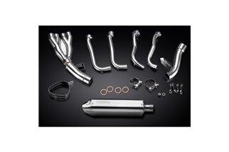 Système d'échappement complet pour Yamaha Fz1 Fazer Fz1S 06-15, silencieux Tri Bsau en acier inoxydable, 4-1, 320mm