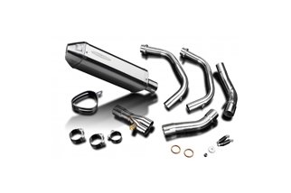 Système Complet D'Échappement pour Honda Cmx500 Cmx300 Rebel 2017-23 2-1 320Mm Tri-Ovale Inoxydable Silencieux