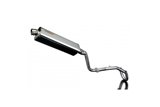 Stainless 420mm Road Legal Muffler Full Exhaust System