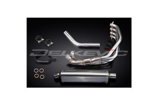 Sistema di scarico completo per Honda Cbr900Rr Fireblade 92-99 Full 4-1 420mm Stainless Bsau Silencer