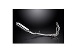 Sistema di scarico completo per Kawasaki Z900 A2 Djf Djk 18-20 320mm Tri-Ovale Stainless Silenziatore