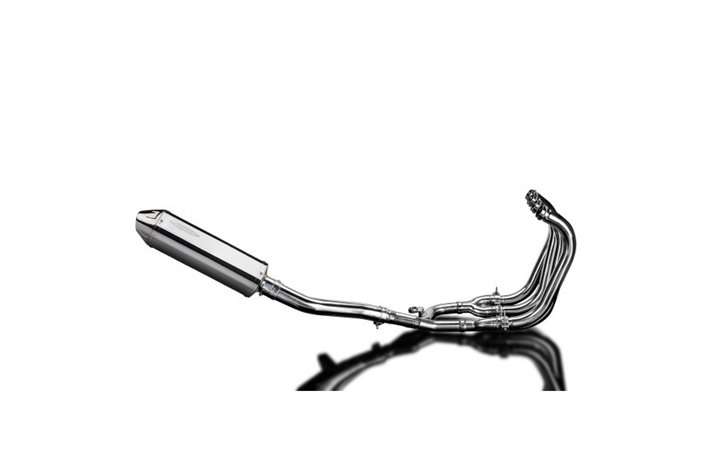 Komplette Abgasanlage für Suzuki Gsx1400 2006–2007 4–1, 320 mm Tri-Oval-Edelstahl-Schalldämpfer