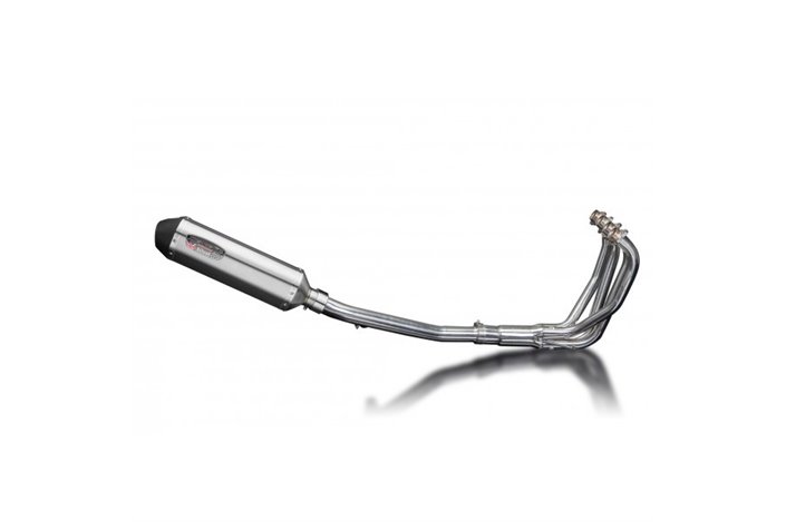 Sistema di scarico completo per Suzuki Gsf1200 Bandit 1995-2007 4-1 343mm X-Ovale Stainless Silencer