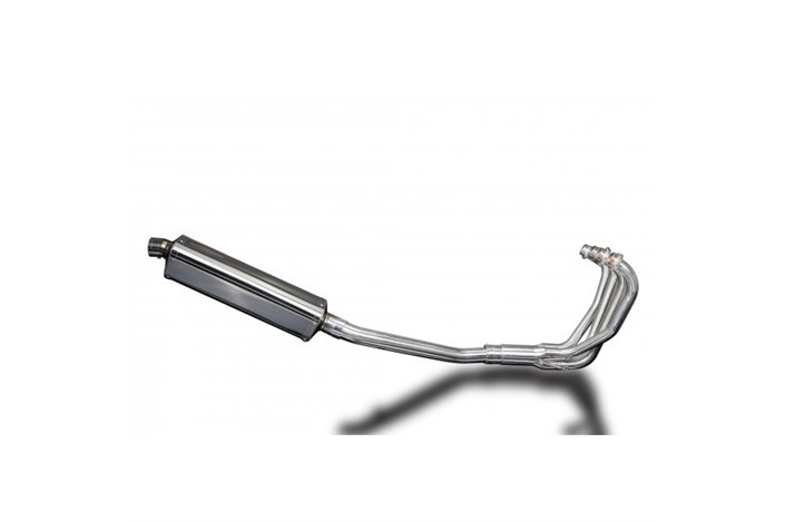 Sistema di scarico completo per Suzuki Gsx750F Sports 97-03 Full 4-1 420mm Stainless Silencer