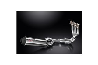 Full Exhaust System for Triumph Street Triple 765Rs 2017-2020 343mm X-Oval Stainless Can