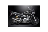 Complete Exhaust System for Xjr1300 2004-2006 / XOvale 343mm (13.5 Inch) R/H + L/H Mufflers 4-2 Brush 304 Stainl