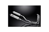 Sistema di scarico completo per Yamaha Fjr1300 2001-2005 343mm X-Ovale Stainless Silenziatori