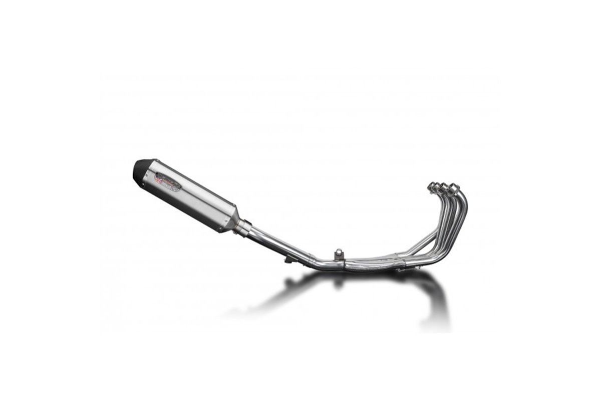 Komplette Auspuffanlage für Honda Cbr600F 1991-1998 4-1 343 mm X-Oval Stainless Silencer Can