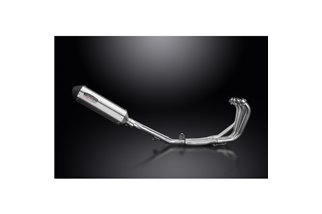 Komplette Auspuffanlage für Honda Cbr600F 1991-1998 4-1 343 mm X-Oval Stainless Silencer Can