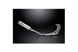 Komplette Auspuffanlage für Honda Cbr600F 1991-1998 4-1 343 mm X-Oval Stainless Silencer Can