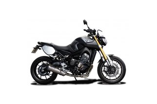 Sistema di scarico completo per Yamaha Mt09 Sport Tracker 14-20 3-1 343Mm X-Oval Stainless Silenziatore