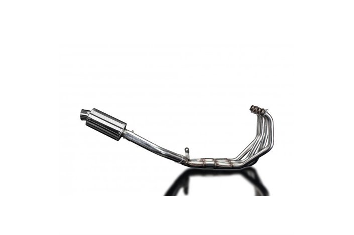 Complete exhaust system for Honda Cbr900Rr Fireblade 1992-99 Oval Stainless Steel Muffler 225mm