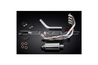 Système d'échappement complet pour Honda Cbr900Rr Fireblade 1992-99 Silencieux ovale en acier inoxydable 225 mm