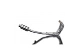 Complete exhaust system for Suzuki Gsf600 Bandit 95-05 Oval Stainless Steel Muffler 225mm