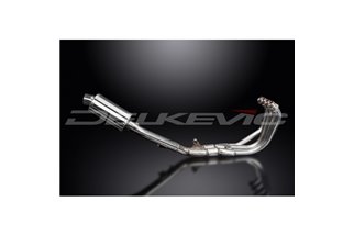 Komplette Auspuffanlage für Honda Cbr600 Fv Fw F3 VW 1997–98 4–1 225 mm ovaler Edelstahl-Schalldämpfer