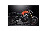 Komplette Auspuffanlage für Yamaha Mt09 Mt-09 2013–2020 3–1 225 mm ovaler Edelstahl-Schalldämpfer